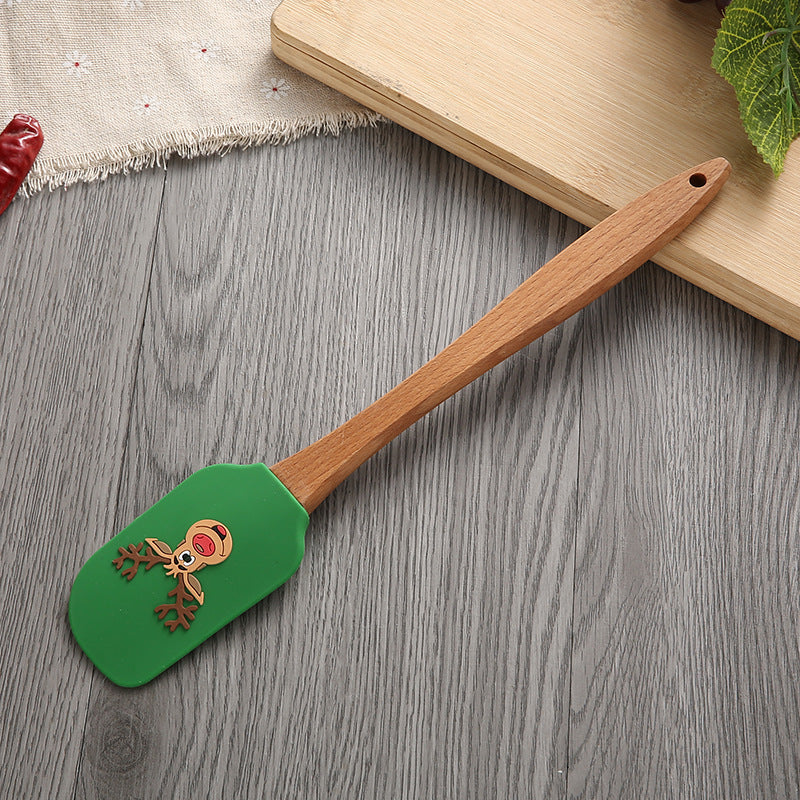 Wholesale Butter Spatula Christmas Series Kitchen Silicone Spatula